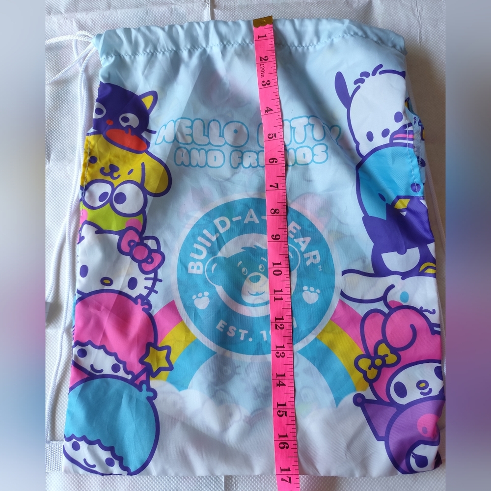 3/$25💙Build-A-Bear Hello Kitty Friends Drawstring Bag - Picture 3 of 4